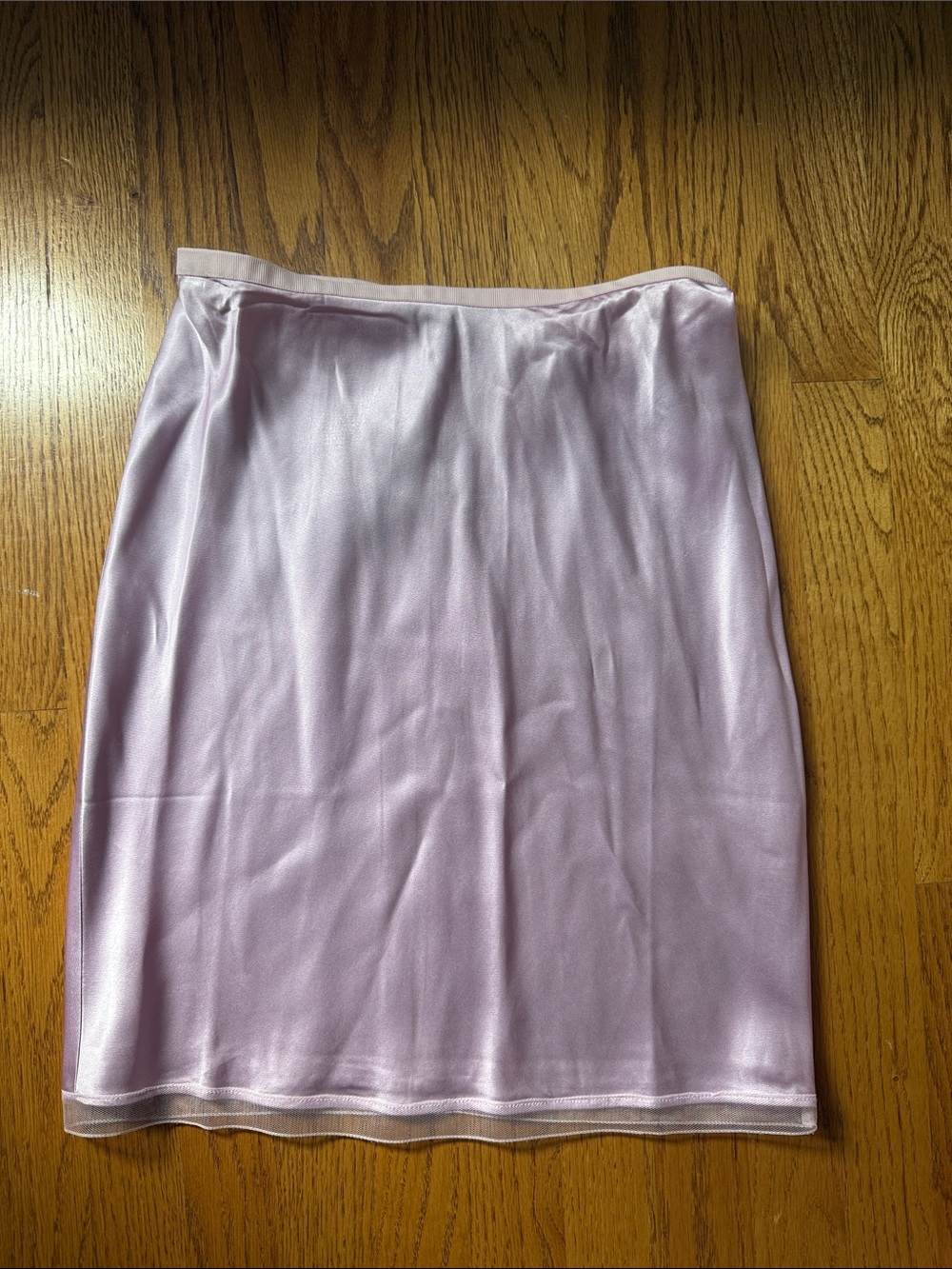 J.Crew satin acetate slip — Light Lavender/pink